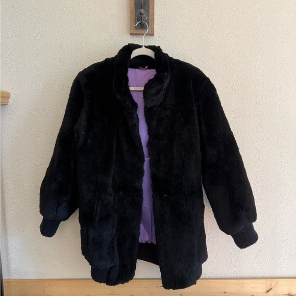Dyed Rabbit Fur coat‎ - Picture 1 of 6